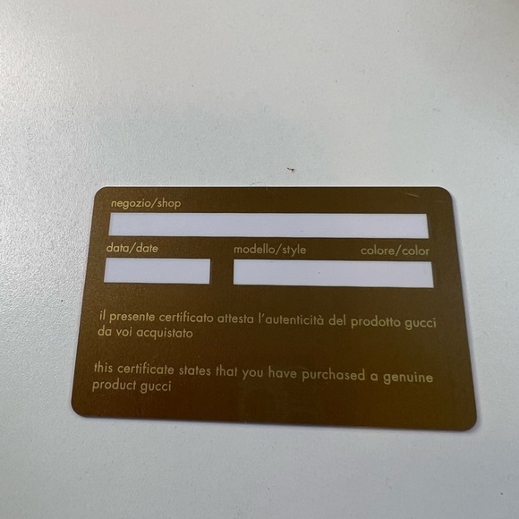 Gucci White w/Gold Trim Sunglasses - Picture 15 of 15